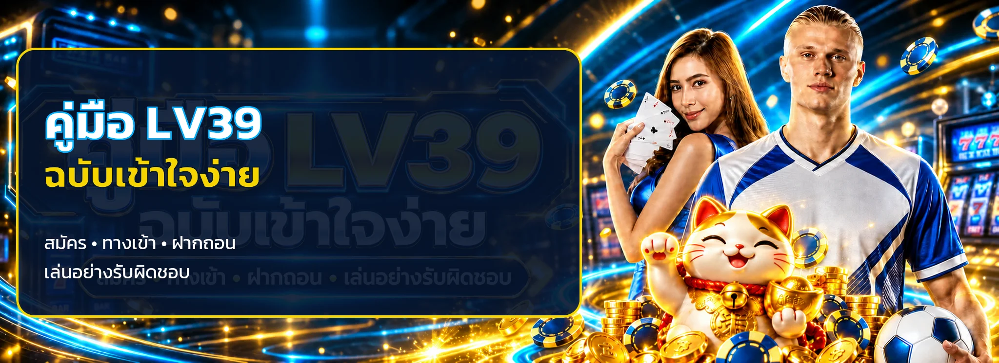 LV39 คู่มือสมัคร ทางเข้า ฝากถอน สำหรับมือใหม่